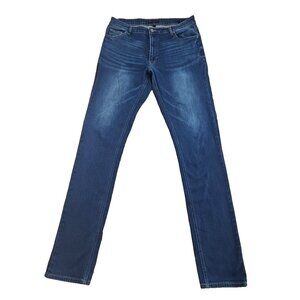 American Tall Carman Jeans Men's Size 38x38 Classic Blue Stretch Denim EUC LN